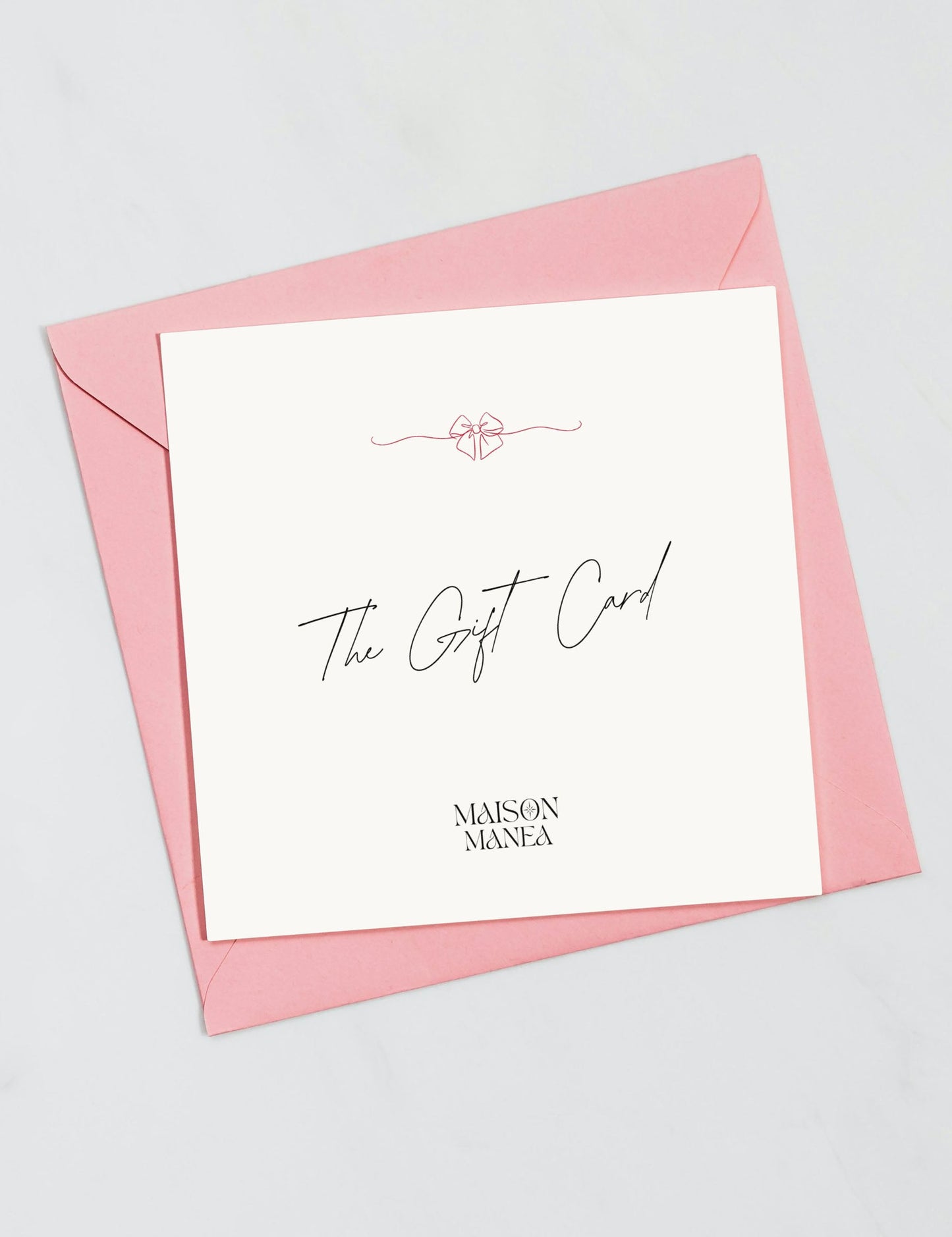 The gift card Maison Manea